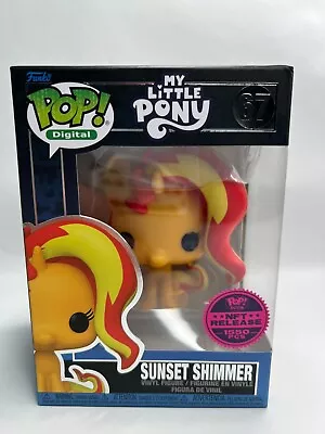 Funko Pop! My Little Pony Funko Sunset Shimmer Digital Pop! Release Exclusive • $48