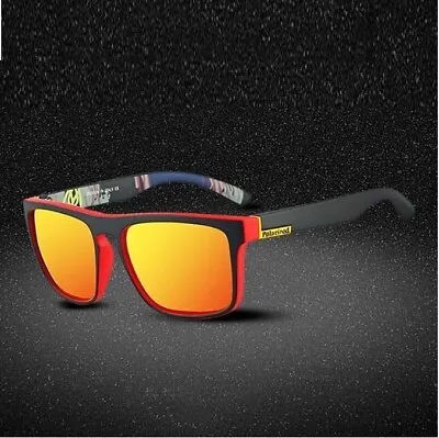 Square Polarized Sunglasses For Men Women Outdoor Sports Driving Glasses Golfing • $11.88