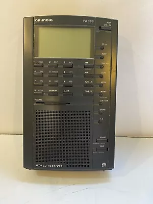 Grudig Yacht-Boy 500 AM/FM Alarm Clock Short Wave Radio. 129331. Tested & Works. • $99.99