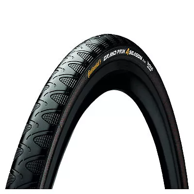 Continental Grand Prix 4-Season Tyre Foldable Black/Black 700X25C • $123.38