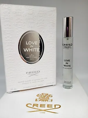 £29.95 • Buy CREED LOVE IN WHITE Eau De Parfum EDP Sample Spray Travel Holiday 10ml