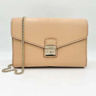 $157.50 • Buy Oroton Tan-Cream Leather Shoulder / Clutch Bag