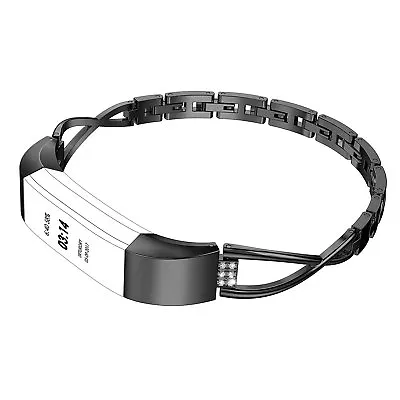 $16.99 • Buy Bling For Fitbit Alta HR Stainless Steel Bracelet Watch Band Jewelry Strap Belt
