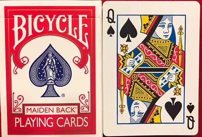 Worlds Best Marked Deck Of Cards Learn To Read In 60 Seconds. Red Back Bicycle! • $14.99