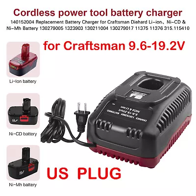 New Battery Charger For Craftsman 19.2 V XCP PP2011 11375 C3 DieHard 130279005 • $18.98