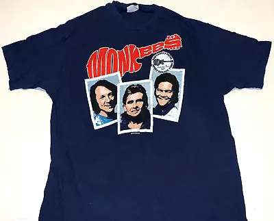 Rare! Vintage 1987 The Monkees Summer Concert Tour T-Shirt MEDIUM Single Stitch • $35.99