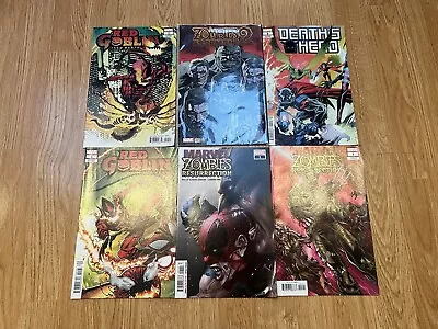 Marvel Zombies & Red Goblin Comic Book Bundle X6 • £13.99