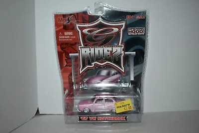 Maisto G Ridez 1967 VW Volkswagen Notchback Pink 1:64 Scale 2006 NIP • $10