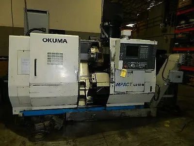 Lu-15m Okuma  Impact  5-axis Twin-turret Cnc Turn Center W/live Mill - #sam1000 • $19000