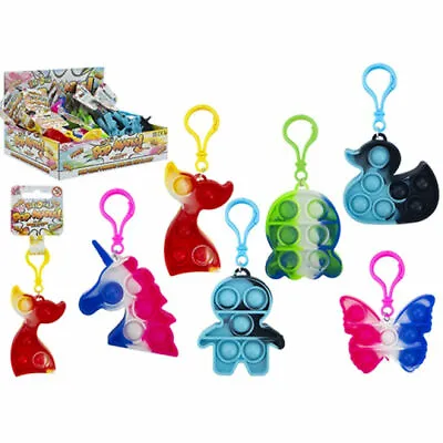 £1.49 • Buy Sensory Popper Toy Keyring - Stress Relief Kids Autism Childrens Gift Stocking