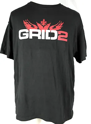 Intel Promo Gaming Shirt - Grid 2 XL Black T-Shirt (PS3 XBOX 360 PC) Video Game • $9.99