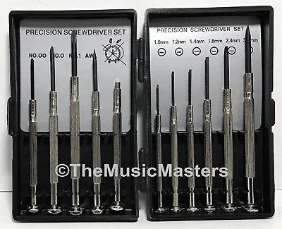 11 Piece Precision Mini Screwdriver Set Hand Tool Eyeglasses Watch Repair Kit • $12.79