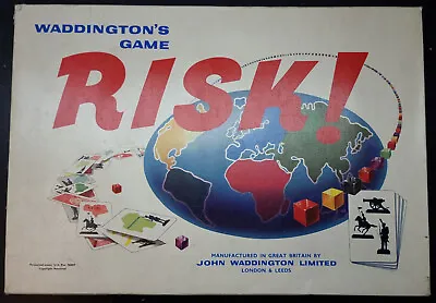 Waddington's Risk 1960s Choose Your Individual Spare/Replacement Parts • £3