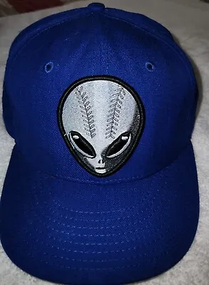 Las Vegas 51's Baseball Hat Cap 7 3/8 New Era Fitted Alien  MILB • $34.99