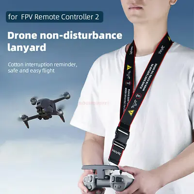 $9.83 • Buy Remote Controller Neck Lanyard For DJI FPV Phantom 3/4 Drones Hook Holder Straps