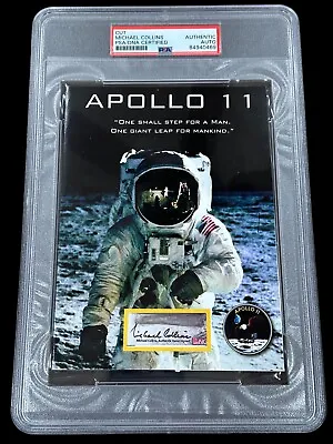 Michael Collins Apollo 11 NASA Astronaut Signed Autograph Photo Card PSA DNA • $599.99