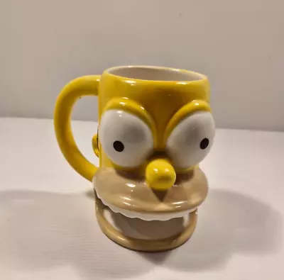 Coffee Tea Mug Cup Universal Studios Parks Simpsons Homer Simpson Donut Holder • $16.18
