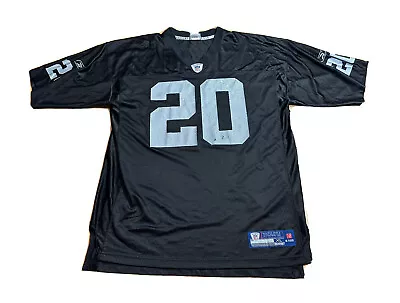 VTG Reebok Oakland Raiders #20 Darren McFadden Jersey Size XL • $35