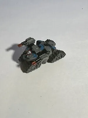 Small  Micro Machine Plastic JF Trak-40 Tank In Blue/Gray/Black Camouflage • $10