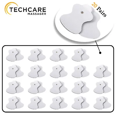 Electrodes For Omron TENS Unit [40 Pieces] Muscle Stimulator Replacement Pads • $21.95