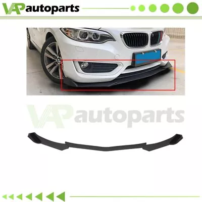 Fit For Mercedes C-Class W205 W204 W203 Front Lip Bumper Carbon Look • $51.99