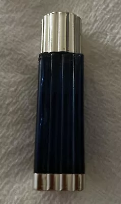 Vintage JE REVIENS By WORTH Cobalt Blue 1/8Oz SKYSCRAPER Bottle Empty • $8