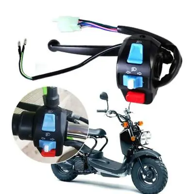 Plastic＋Metal 7/8  Scooter Moped GY6 50cc Left Brake Lever Light Switch Control • $14.59