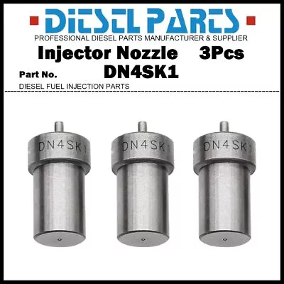 3x Fuel Injector Nozzle 124770-53000 124770-53001 DN4SK1 For Yanmar 1GM 2GM 3GM • $26