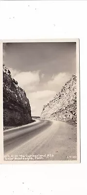 Monteagle Tenn. Real Photo Postcard / In The Cumberland Mountains / Road Scene • $0.99