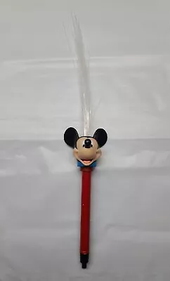 Disney Mickey Mouse Fiber Optic Light Wand. Works Batteries Included. Red/white • $12.25