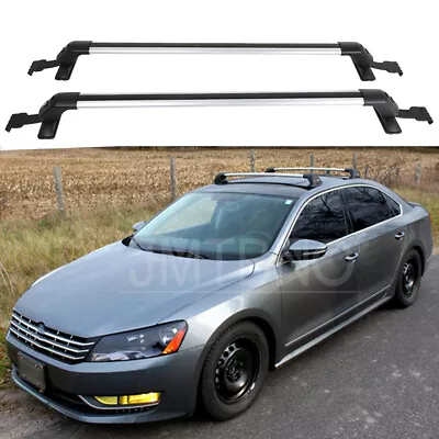 For VW Volkswagen Passat Top Roof Rack Cross Bar Luggage Cargo Carrier Aluminum • $135.69