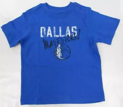 New Dallas Mavericks Infant Toddler Sizes 2T-3T-4T-5T Blue T-Shirt • $6.71