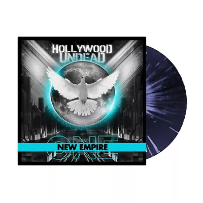 Hollywood Undead - NEW Empire Vol. 1 Aqua Vinyl White Splatter Vinyl LP New Rare • £34.73