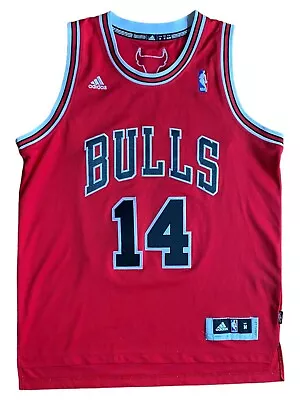 Chicago Bulls D. J. Augustin #14 NBA Adidas Authentic Jersey Size Men's Medium • $59.99
