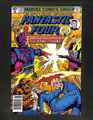 Fantastic Four #212 Newsstand Variant 2nd Terrax! Marvel 1979 • $0.99