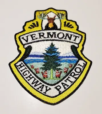 Deluxe Vermont Highway Patrol-SUper Troopers 4  Embroidered  Patch- USA Mailed • $6.99