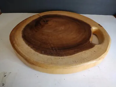 Vintage Tree Round Cutting Block Cutting Board  • $35