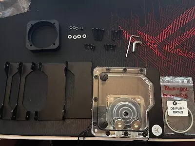 EKWB EK-Quantum Kinetic FLT 120 Pump/Reservoir Combo DDC PWM D-RGB Plexi • $200