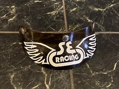 NOS 1980s Vintage SE Racing Wing Visor Old School Bmx Pk Ripper OM Quadangle • $51