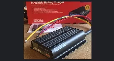 Redarc 12 Volt 25 Amp BCDC1225D DC To DC VEHICLE DUAL BATTERY CHARGER CAR SOLAR • $519