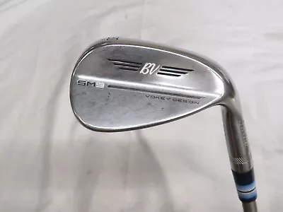 Used Titleist Vokey SM9 F Grind 50* Gap Wedge Steel Fiber Stiff Flex Steel Shaft • $15.50