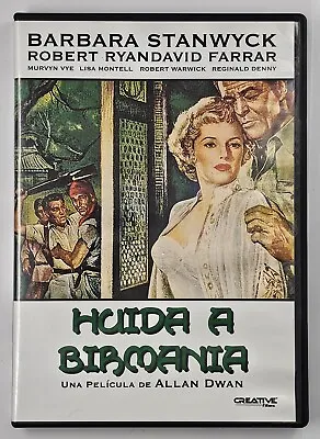 DVD Flight To Burma 1955 Barbara Stanwyck Adventure Film • $2.72