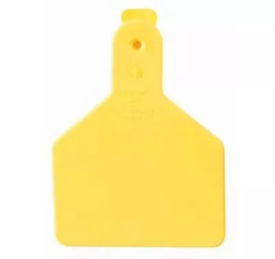 $105.71 • Buy Z Tags Calf Ear Tags Blank Yellow 100 Count Cows Calves