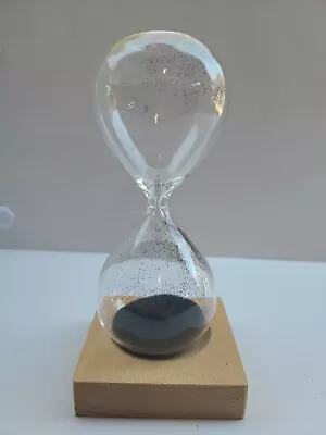 Magnetic Hourglass Sand Timer 1 Minute: Large Sand Clock With Magnet Iron Filing • $17