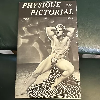 Physique Pictorial Vol 9 No 3 Gay  Beefcake Male Photo Men Magazine Digest 1960 • $19.99