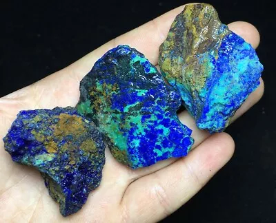 113g Natural Genuine Azurite Shattuckite Malachite Green Crystal Stone K847 • $4.25