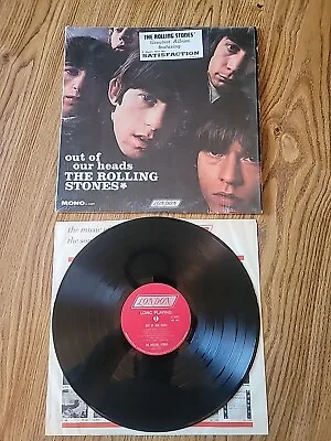 The Rolling Stones ‘out Of Our Heads’ 1965 USA Mono Lp Shrink W/ Hype Sticker Ex • $251.77