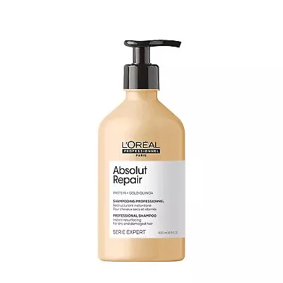 L'oreal Serie Expert Absolut Repair Shampoo Reconstructer 500ml 16.9 Oz • $35.88