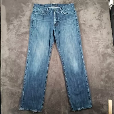 Lucky Brand Jeans Men's 34x34 Blue Denim 361 Vintage Straight Medium Wash • $16.99