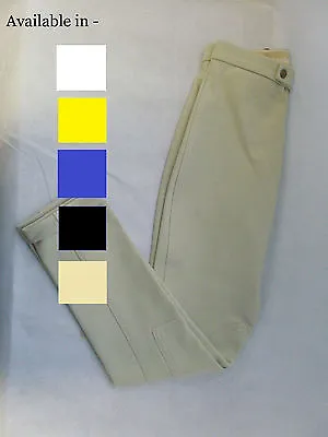 Gorringe Childrens Jodhpurs Navy/Black/White/Beige/Canary 18 -32  Short/Reg/Long • £39